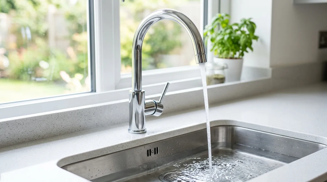 Local Plumbing Master Pros same day plumber fixing a faucet in Lorain, OH